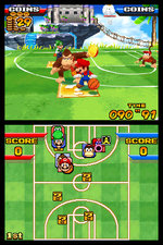 Mario Slam Basketball - DS/DSi Screen