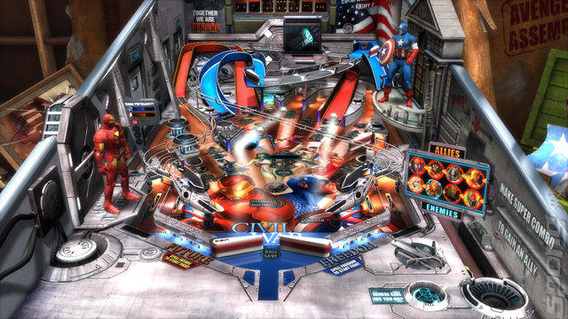 Marvel Pinball: Epic Collection: Vol. 1 - PS4 Screen