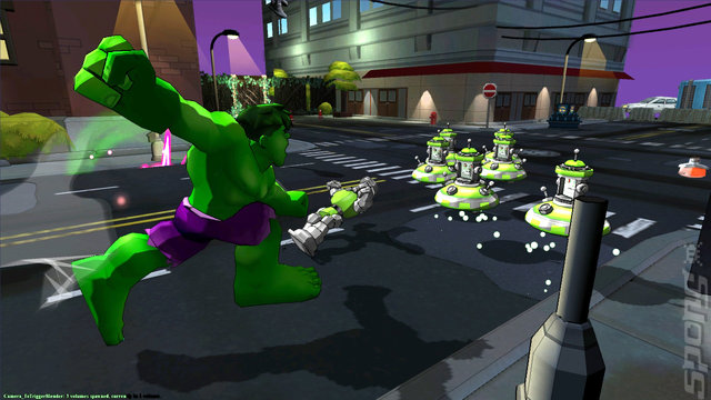 Marvel Super Hero Squad Comic Combat - Xbox 360 Screen