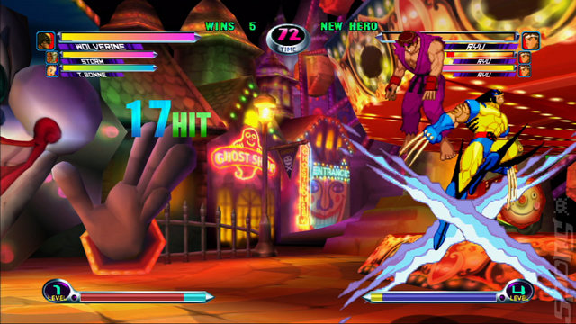 Marvel  vs Capcom 2: Wolverine Gets Snot Kicked Out of  Him News image