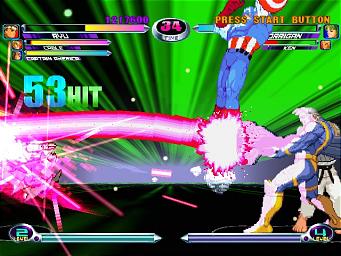 Marvel Vs. Capcom 2 - PS2 Screen