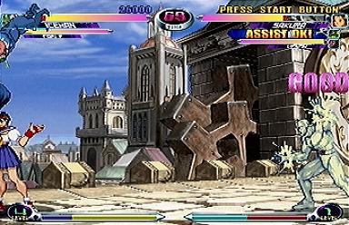 Marvel Vs. Capcom 2 - PS2 Screen