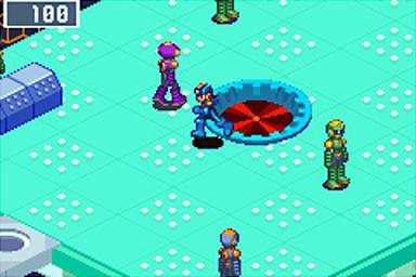 Mega Man Battle Chip Challenge - GBA Screen