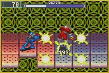 Mega Man: Battle Network - GBA Screen