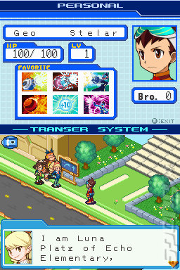 Mega Man Star Force Leo - DS/DSi Screen