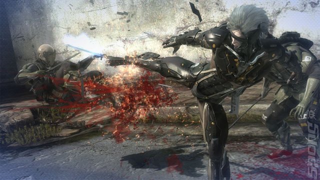 Metal Gear Rising: Revengeance - PC Screen