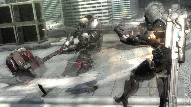 Metal Gear Rising: Revengeance - PC Screen