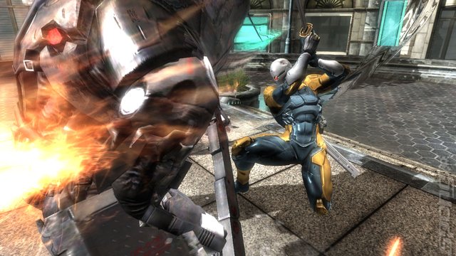 Metal Gear Rising: Revengeance - PC Screen