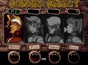 Metal Slug 4 - PS2 Screen