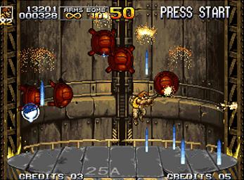 Metal Slug 4 - PS2 Screen