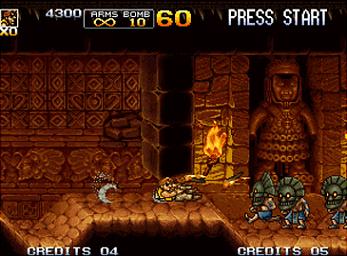 Metal Slug 4 - PS2 Screen