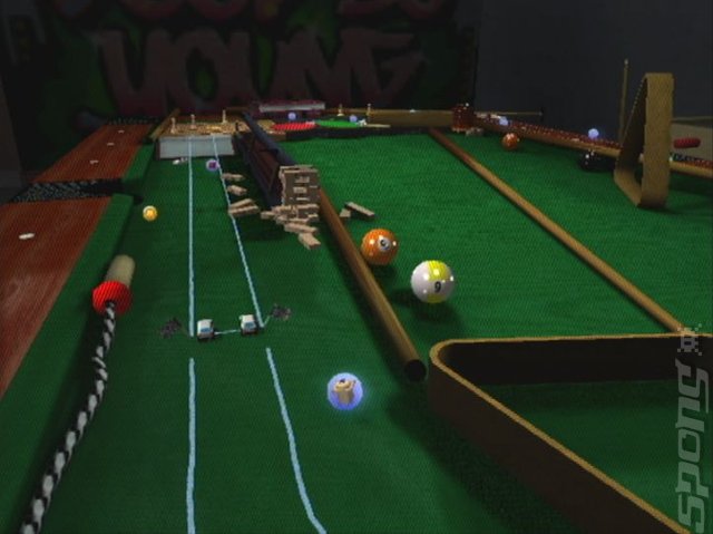 Micro Machines v4 - PS2 Screen