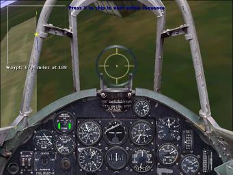 Microsoft Combat Flight Simulator - PC Screen