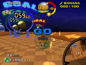 Super Monkey Ball - GameCube Screen