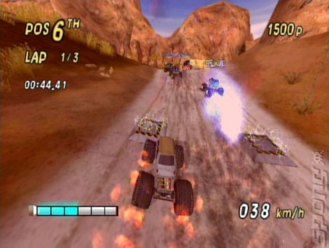 Monster 4X4 World Circuit - Wii Screen