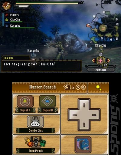 Monster Hunter 3: Ultimate - 3DS/2DS Screen