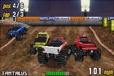 Monster Truck Madness - GBA Screen