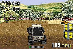 Monster Truck Madness - GBA Screen