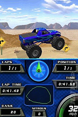 Monster Trucks DS - DS/DSi Screen