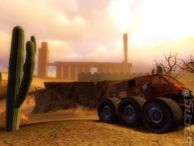 Monster Trucks - Wii Screen