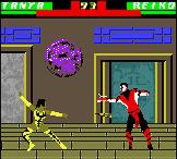 Mortal Kombat 4 - Game Boy Color Screen