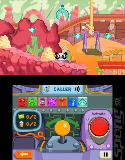 Moshi Monsters: Moshlings Theme Park - 3DS/2DS Screen