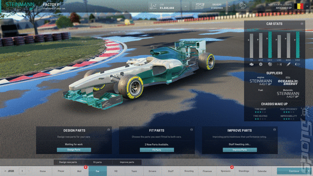 Motorsport Manager - PC Screen