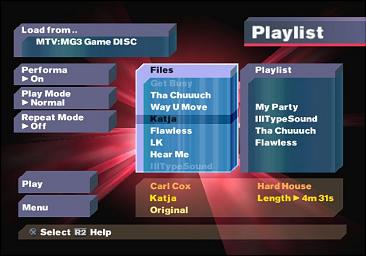 MTV Music Generator 3 - Xbox Screen