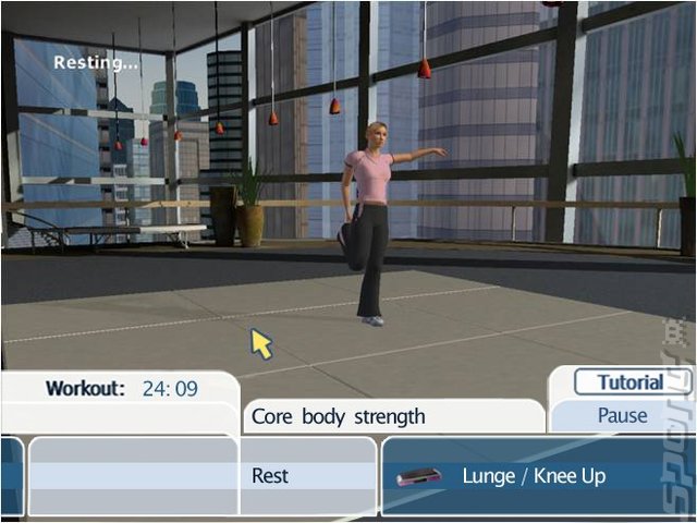 My Fitness Coach: Cardio Workout - Wii Screen