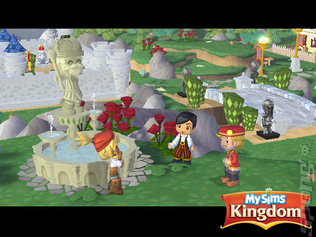 MySims Kingdom - Wii Screen