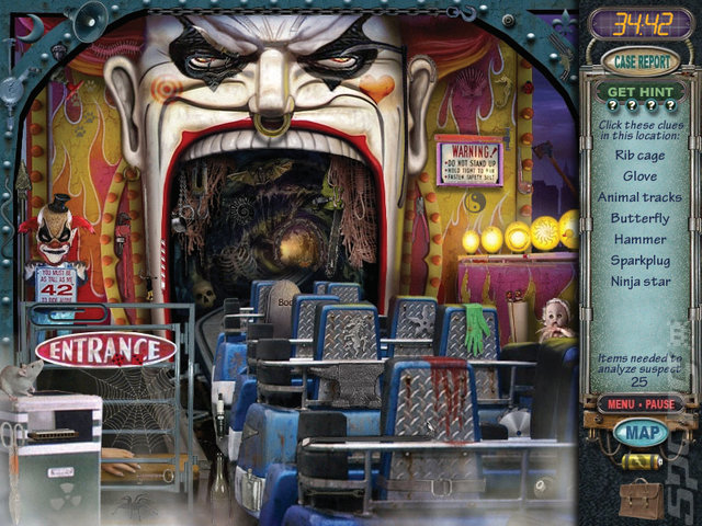 Mystery Case Files: Prime Suspects - PC Screen