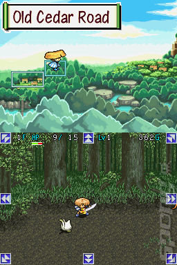 Mystery Dungeon: Shiren the Wanderer - DS/DSi Screen