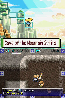 Mystery Dungeon: Shiren the Wanderer - DS/DSi Screen