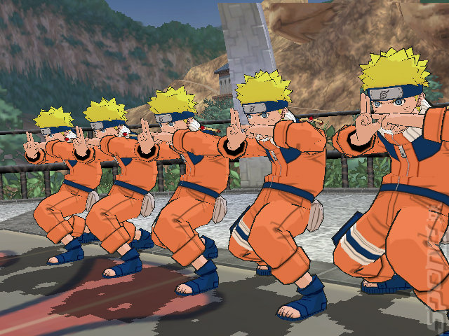 Naruto: Clash of Ninja Revolution - Wii Screen