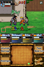 Naruto Ninja Council: European Version - DS/DSi Screen