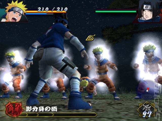 Naruto: Uzumaki Chronicles - PS2 Screen