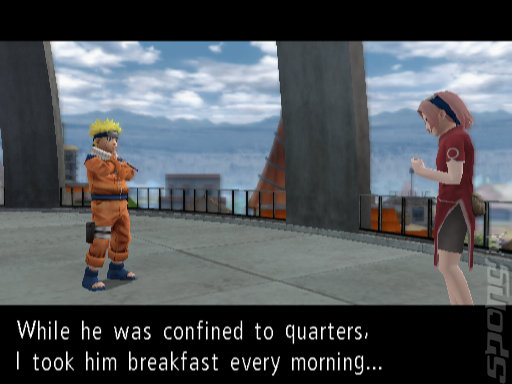 Naruto: Uzumaki Chronicles - PS2 Screen