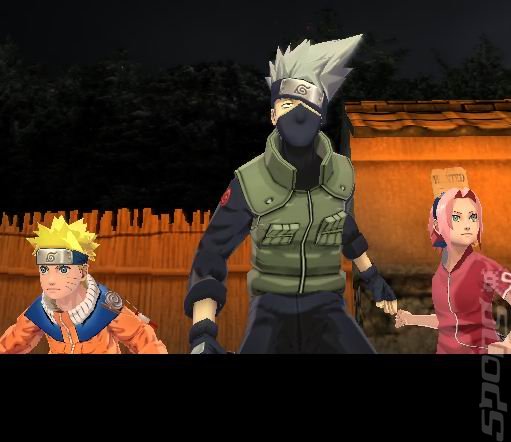 Naruto: Uzumaki Chronicles - PS2 Screen