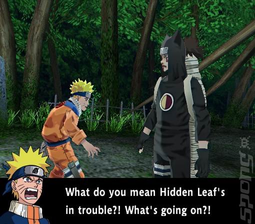 Naruto: Uzumaki Chronicles 2 - PS2 Screen