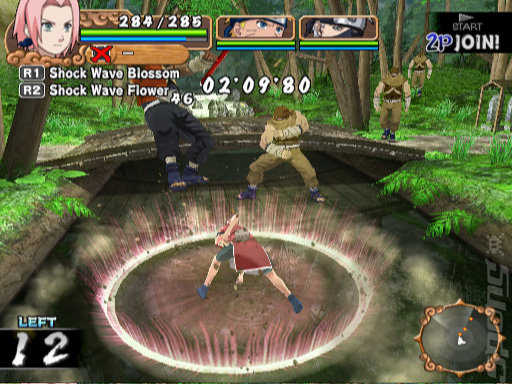 Naruto: Uzumaki Chronicles 2 - PS2 Screen