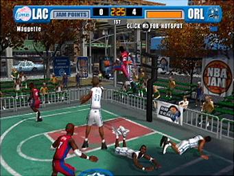 NBA Jam - PS2 Screen