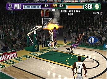 NBA Jam - PS2 Screen