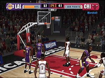 NBA Jam - PS2 Screen