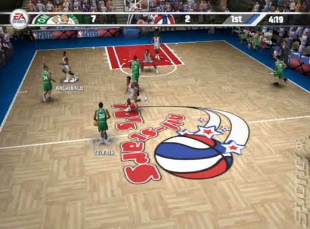 NBA Live 07 - Xbox Screen