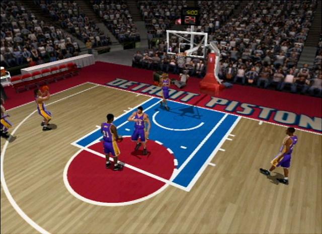 NBA Live 2005 - PS2 Screen