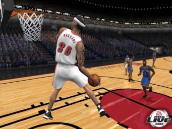 NBA Live 2002 - Xbox Screen