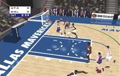 NBA Live 99 - N64 Screen