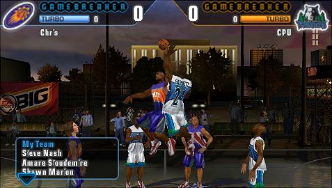NBA Street Showdown - PSP Screen