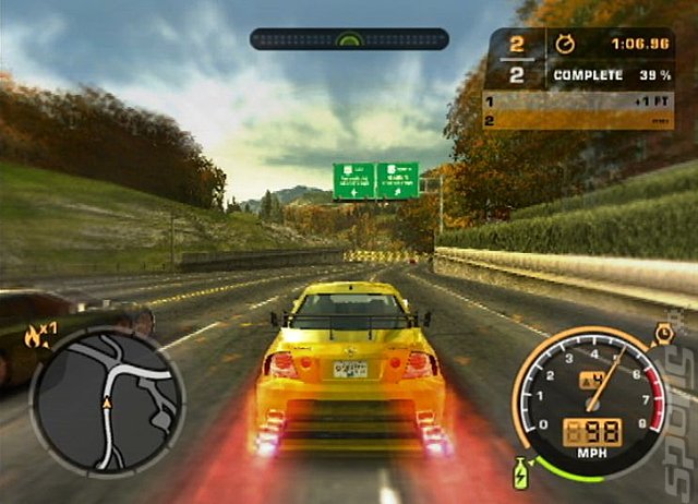 Need for Speed: Most Wanted - PS2 Screen