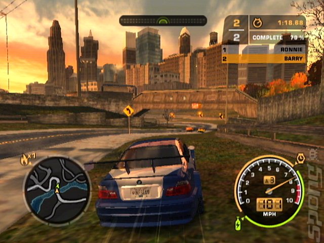 Need for Speed: Most Wanted - Xbox Screen